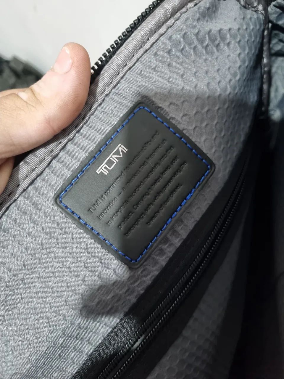 Mochila Tumi Dynamic Alpha Bravo Azul Eletric - Foto 4