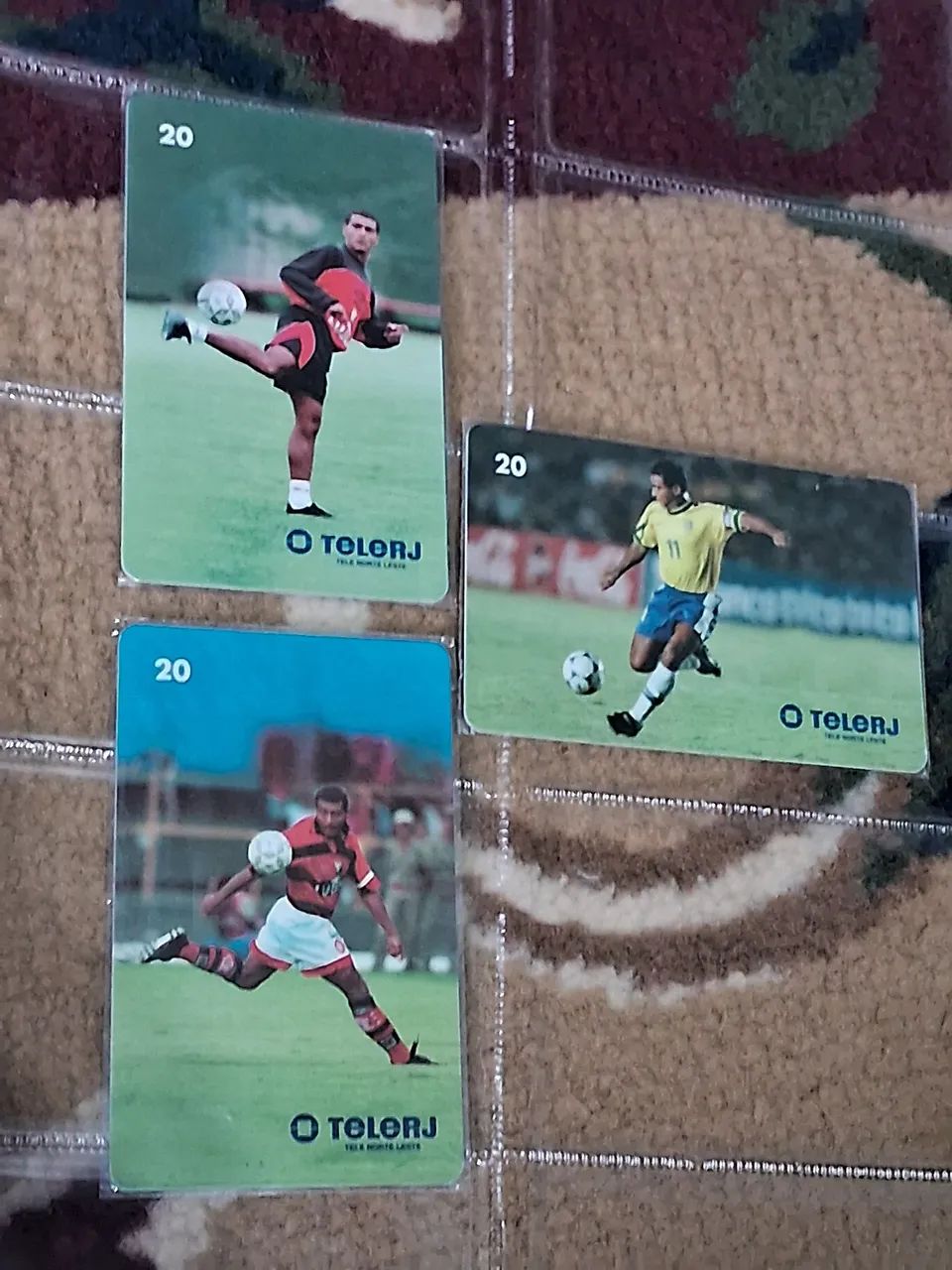 Cartão Telefonico Romario Telerj