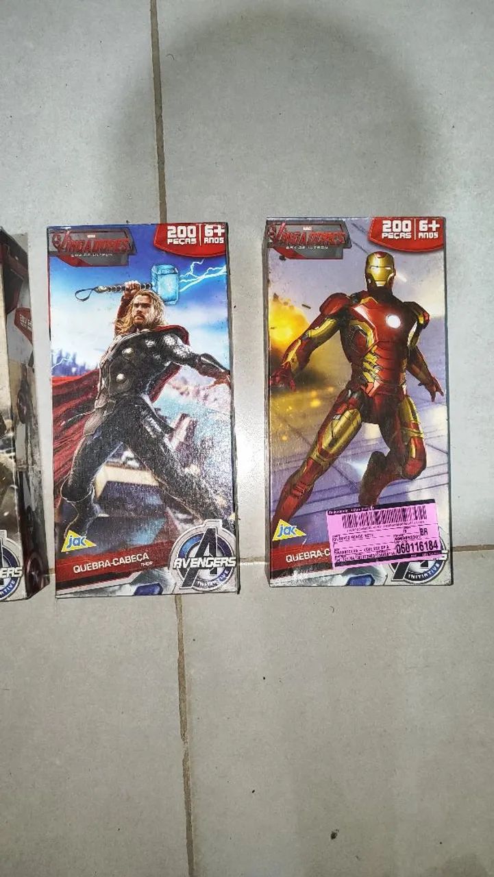 4 Quebra Cabeça Vingadores - Foto 3
