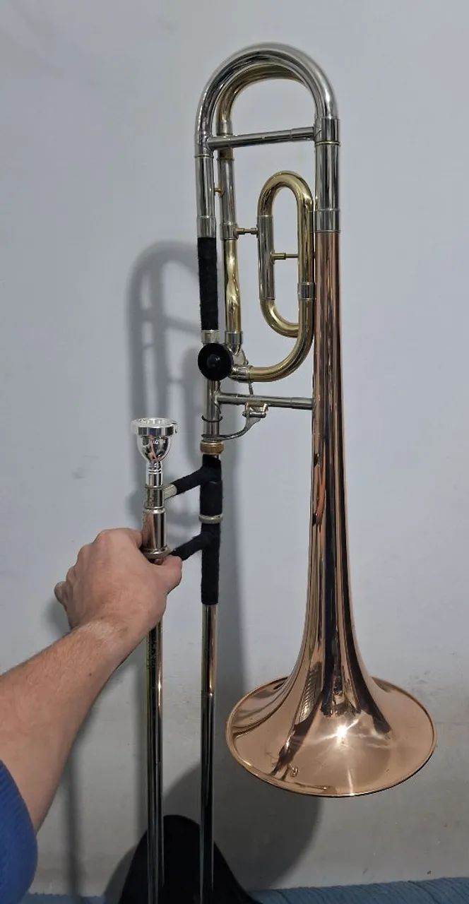 Trombone de vara   com rotor 