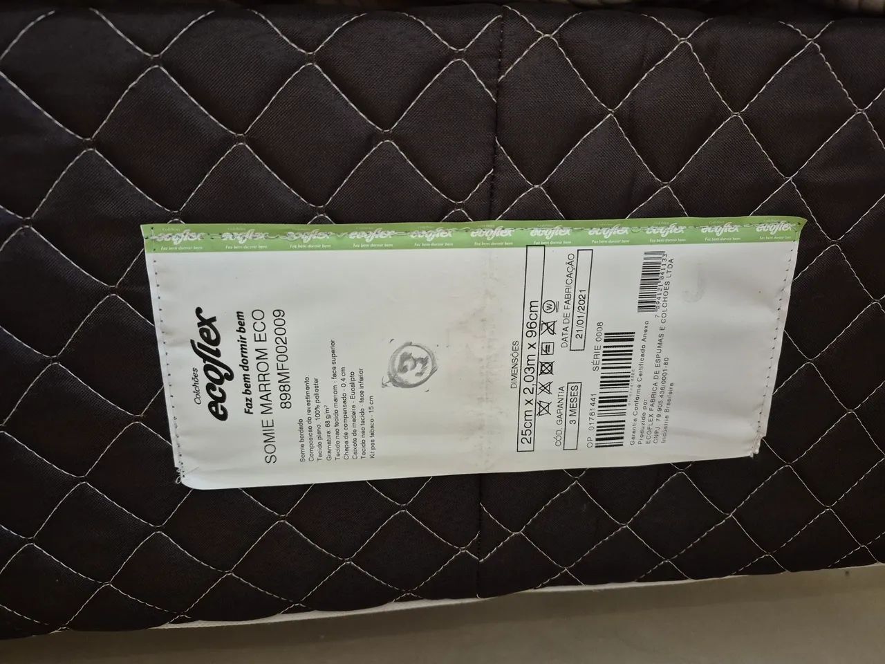 CAMA BOX KING SIZE MARCA ECOFLEX PILLOW DUPLO  - Foto 5