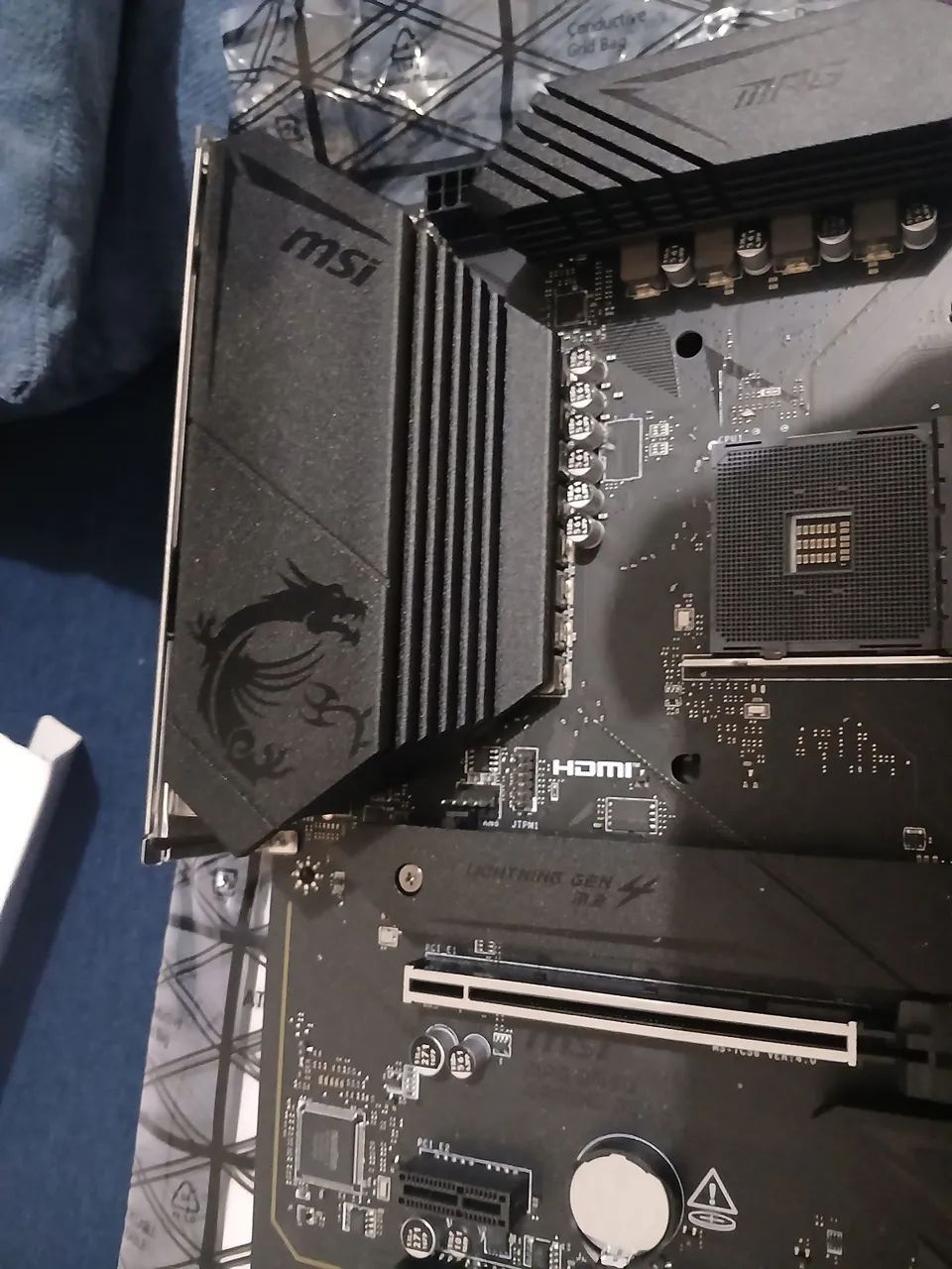PLAMA Mae MSI B550 gaming plus nova. M4 AMD  - Foto 3