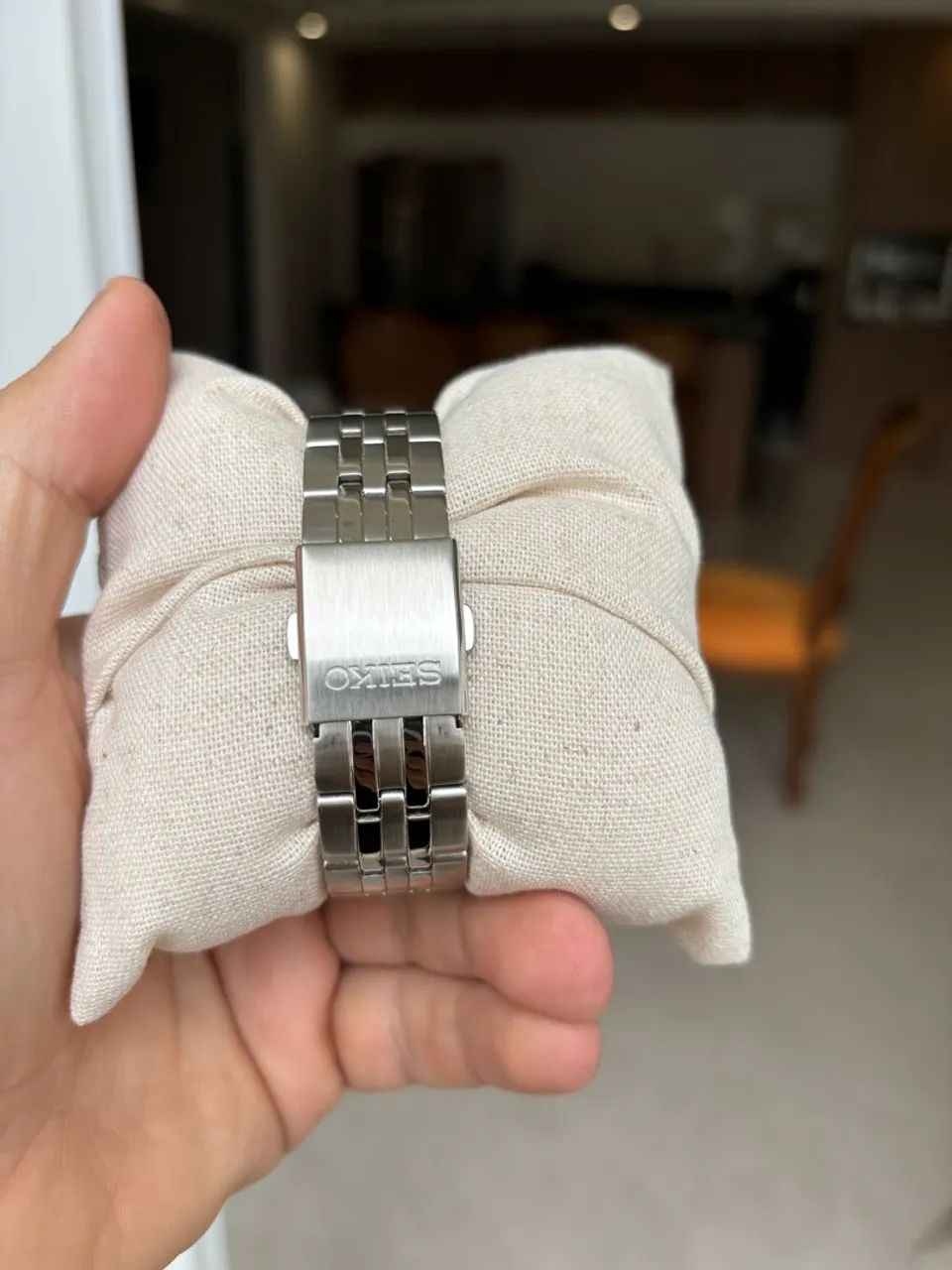 Relógios Masculinos Essentials Ss Automatic Green Dial - Foto 4