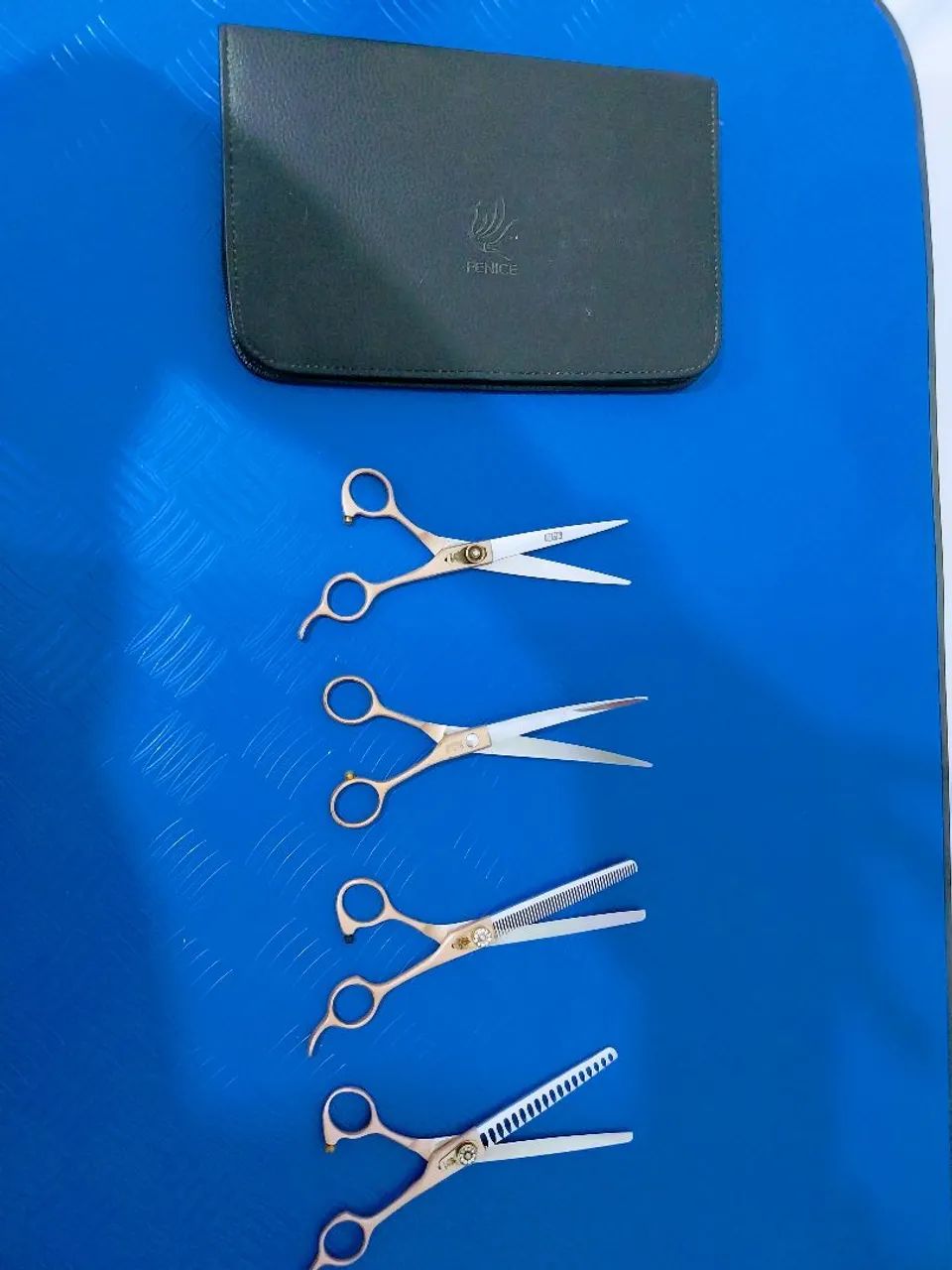 Kit de tesouras Fenice para tosa - Foto 2