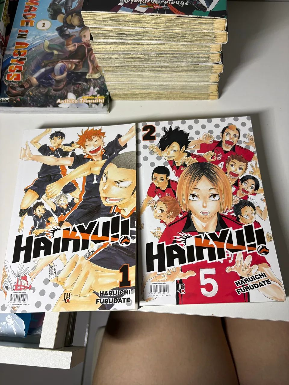 Mangá haikyuu volumes 1 e 2 - Foto 2