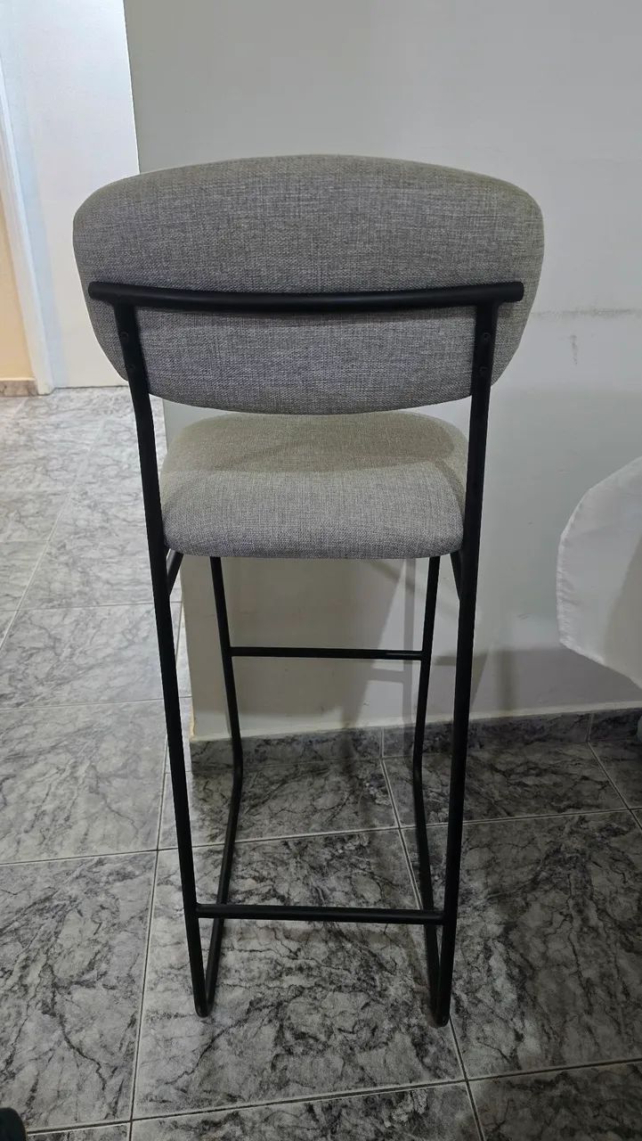 Banqueta cinza - Foto 2