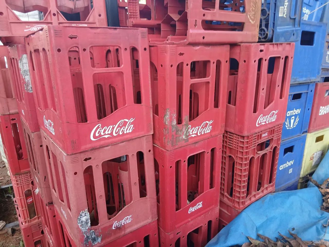 Caixas plástica transportar bebidas - Foto 2