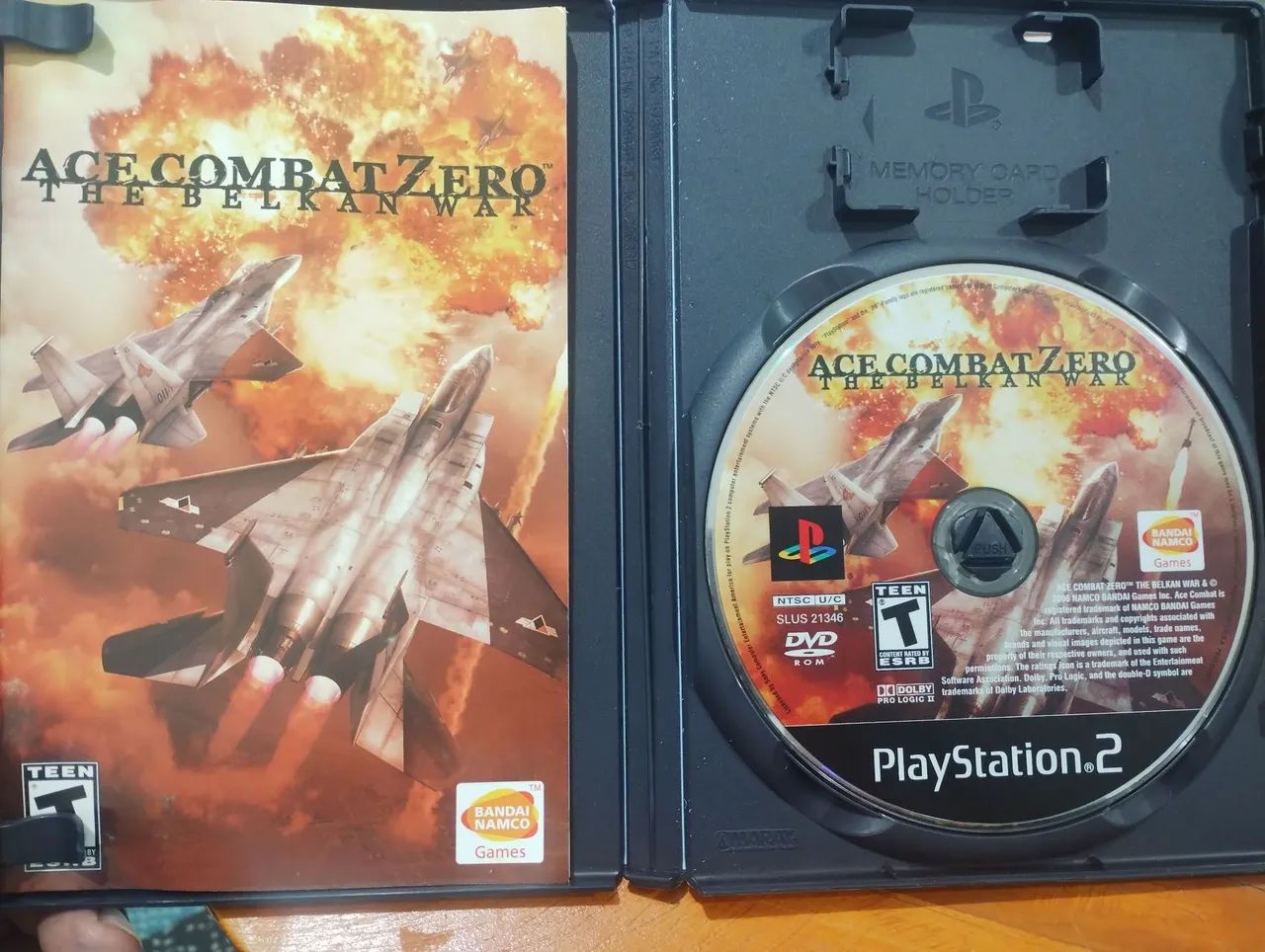 Ace combat zero the belkan PS2 EUA COMPLETO  - Foto 3