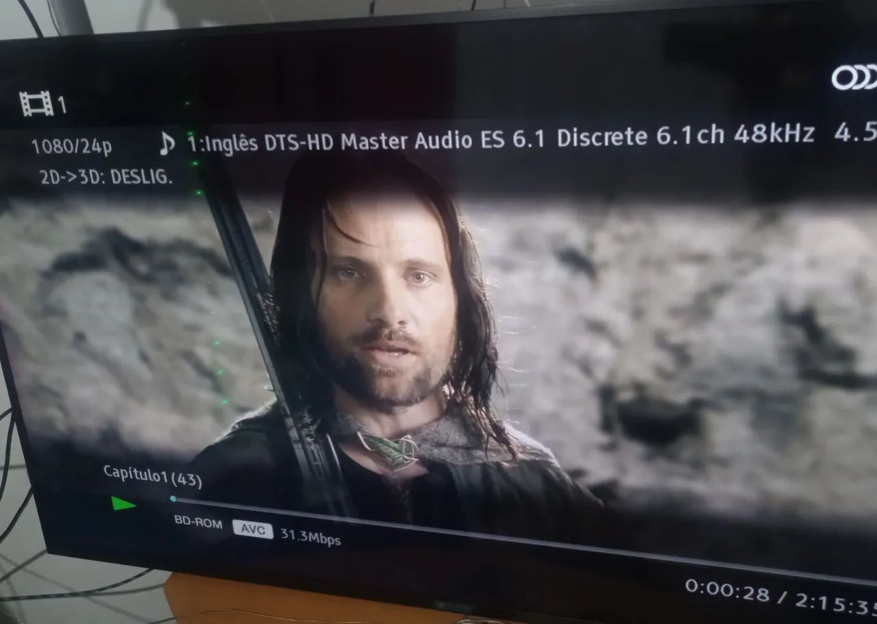 Blu Ray player Sony 3d s490 na caixa - Foto 4
