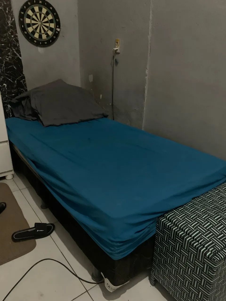 cama box solteiro e guarda-roupa  - Foto 3