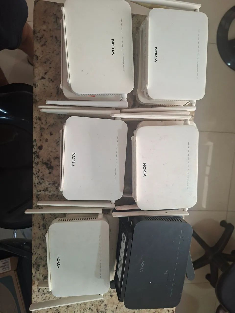 Modem 14 ont nokia 1425g e 1426A com fonte 1 - Foto 3