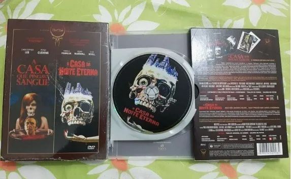 DVD coleção dark side - Casa Que Pingava Sangue e casa da noite