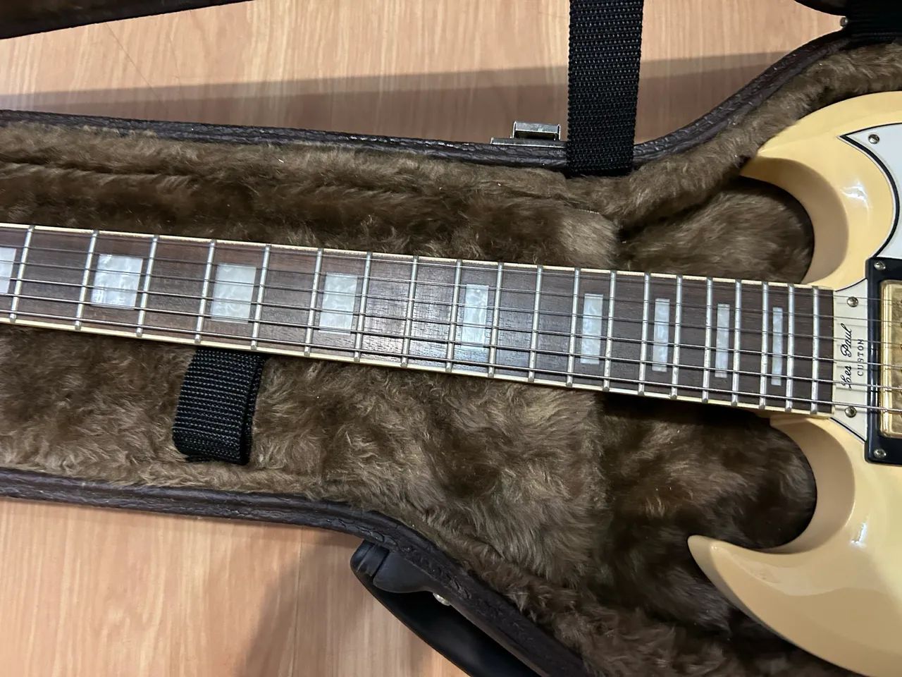 GUITARRA EPIPHONE SG CUSTOM COM UPGRADES - Foto 4