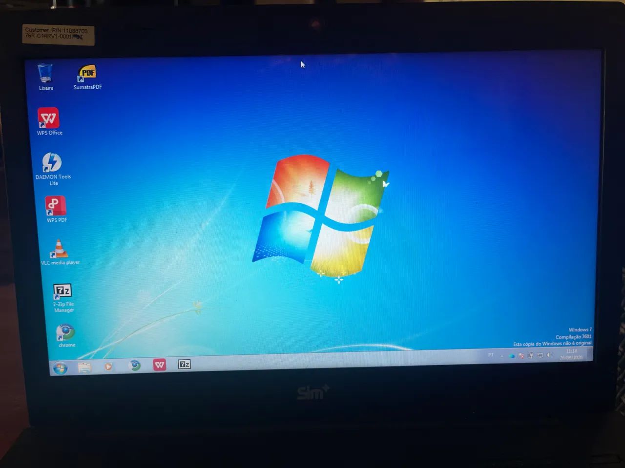 Notebook Sim+ - 8GB RAM + SSD (Otimizado para o Dia a Dia)