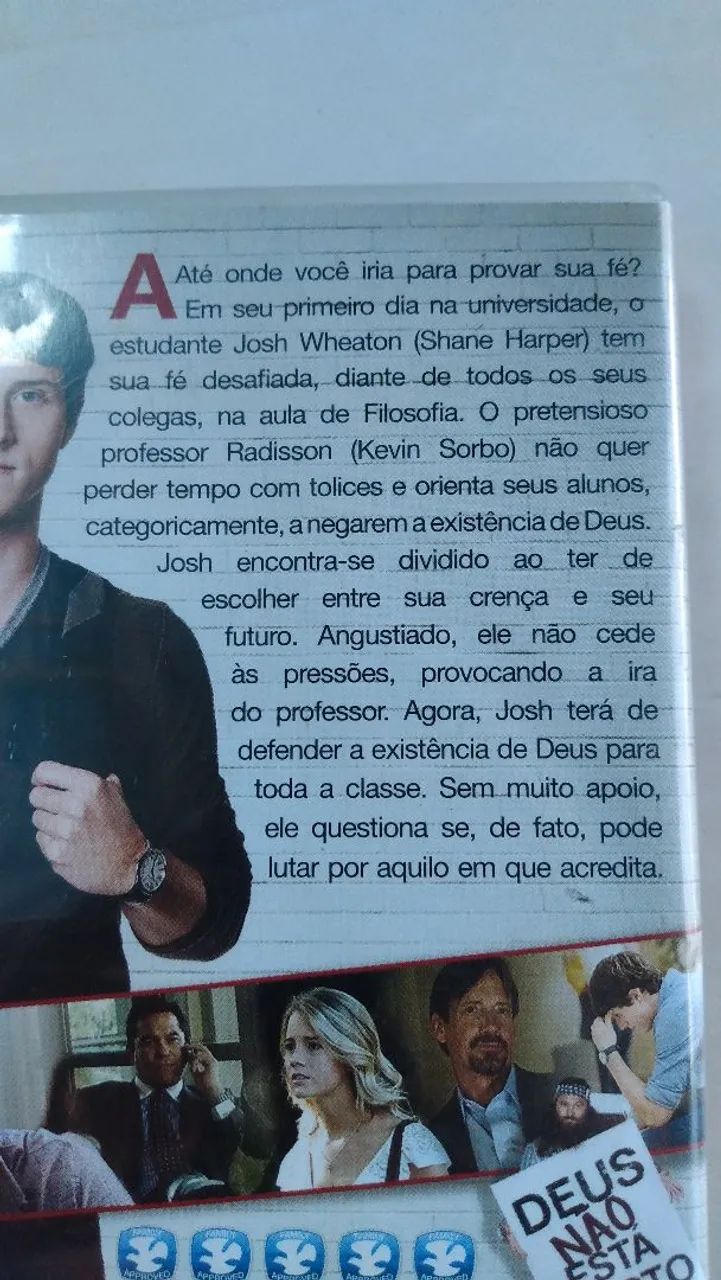 DVD original Deus não está morto ótimo estado.  - Foto 2