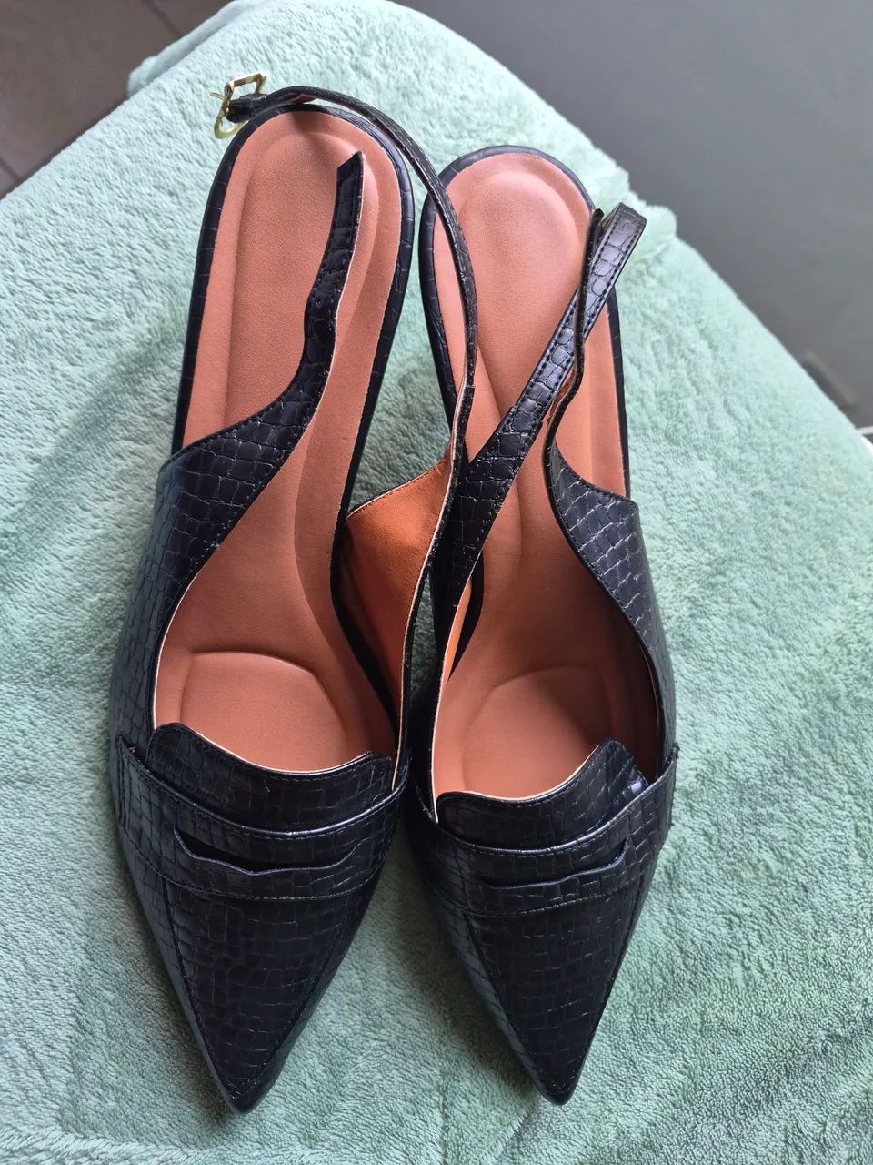 Scarpin preto salto 6cm - Foto 3