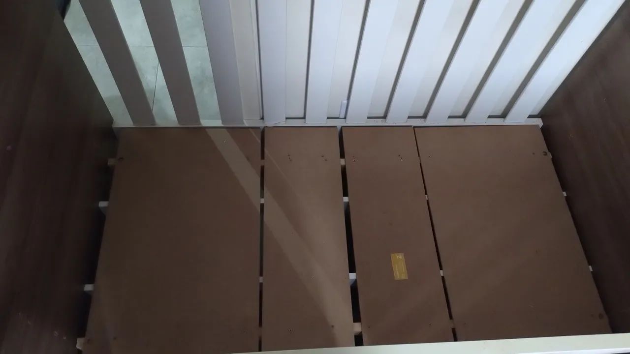 berço infantil com colchão Ortobom  - Foto 3