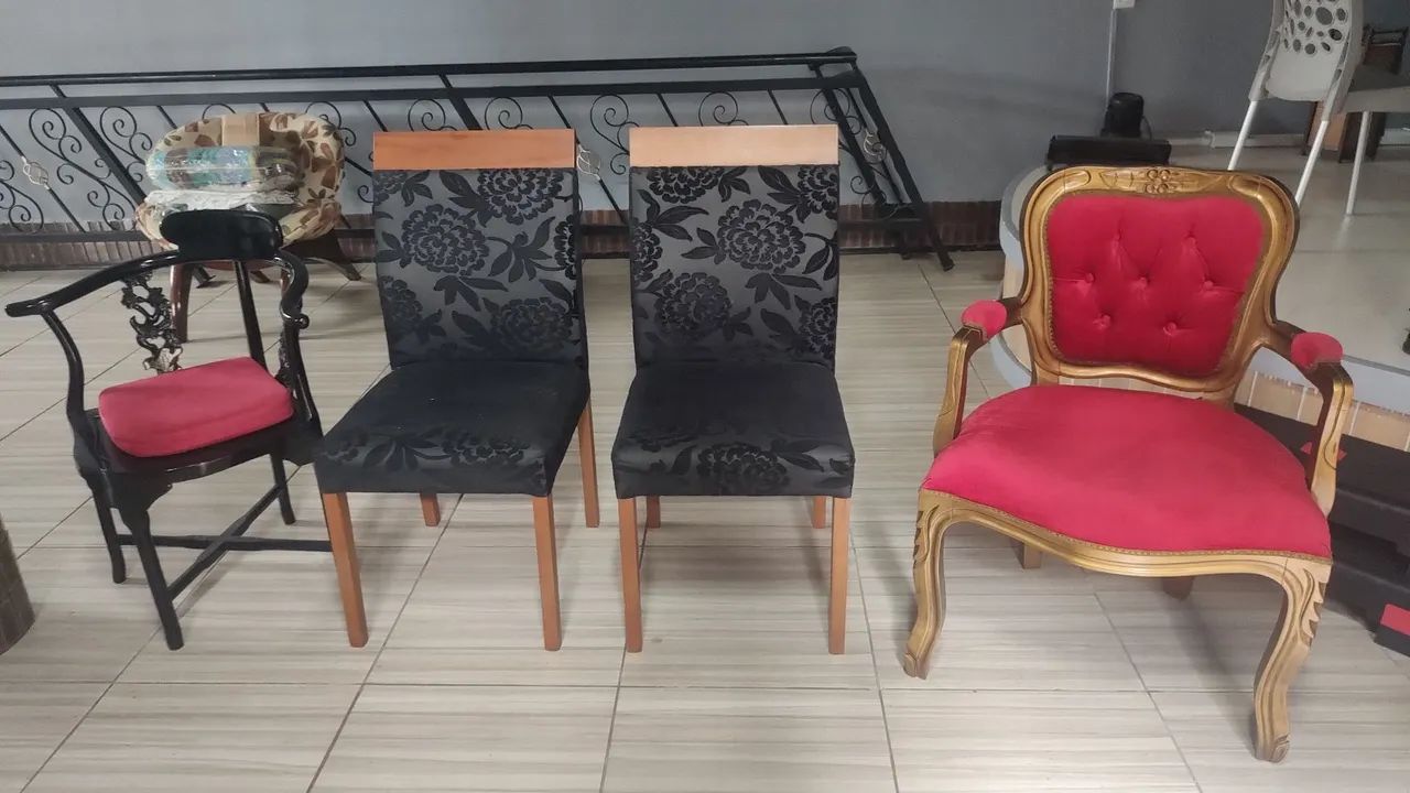 CADEIRAS DECORATIVAS E POLTRONAS. - Foto 4