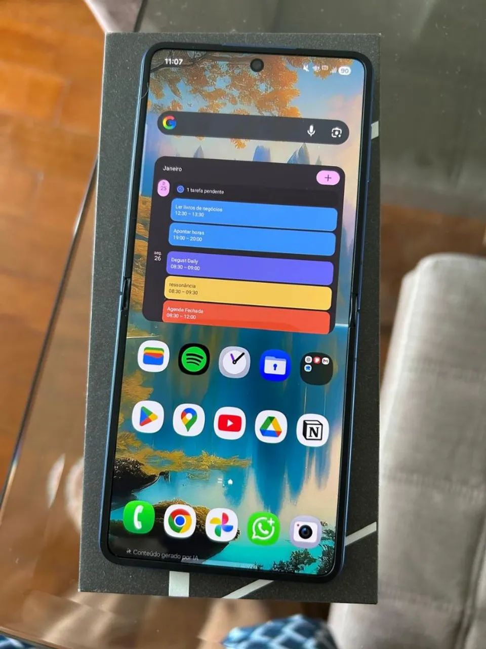 Z flip 7 - 256gb - Apenas 10 dias de uso