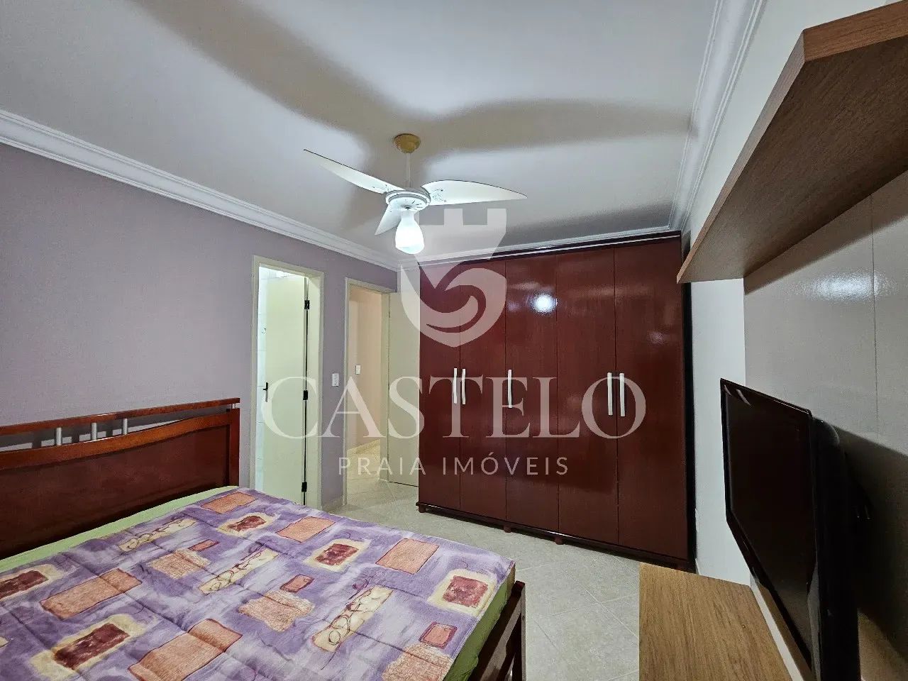 Apartamento 2 quartos sendo 1 suíte com vista lateral para o mar na quadra do mar, Praia d - Foto 11