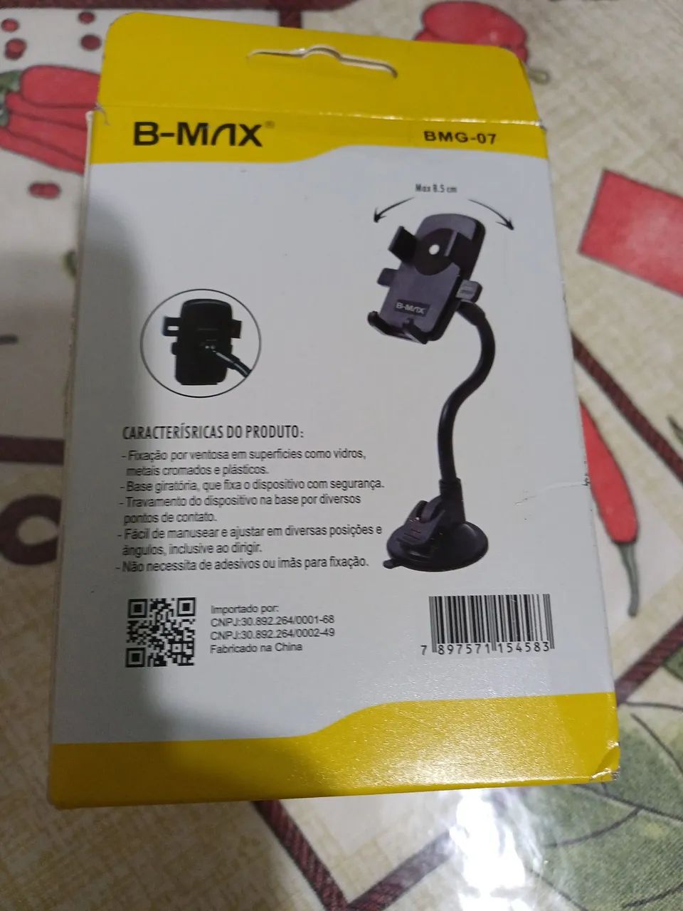 Suporte Para Celular Veicular Flexível B-Max BMG-07 - Foto 4