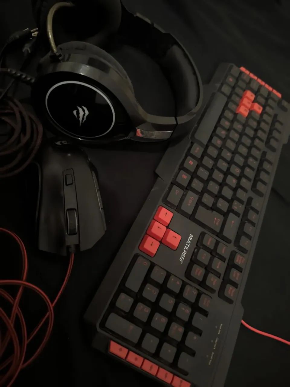 Kit teclado mouse e headset gamer - Foto 2