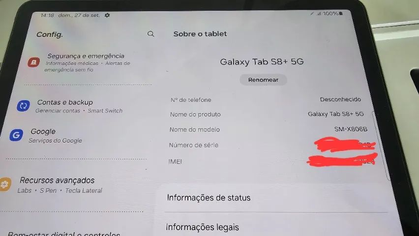 Samsung Galaxy Tab S8+ (PLUS) 5G 256GB - Foto 3