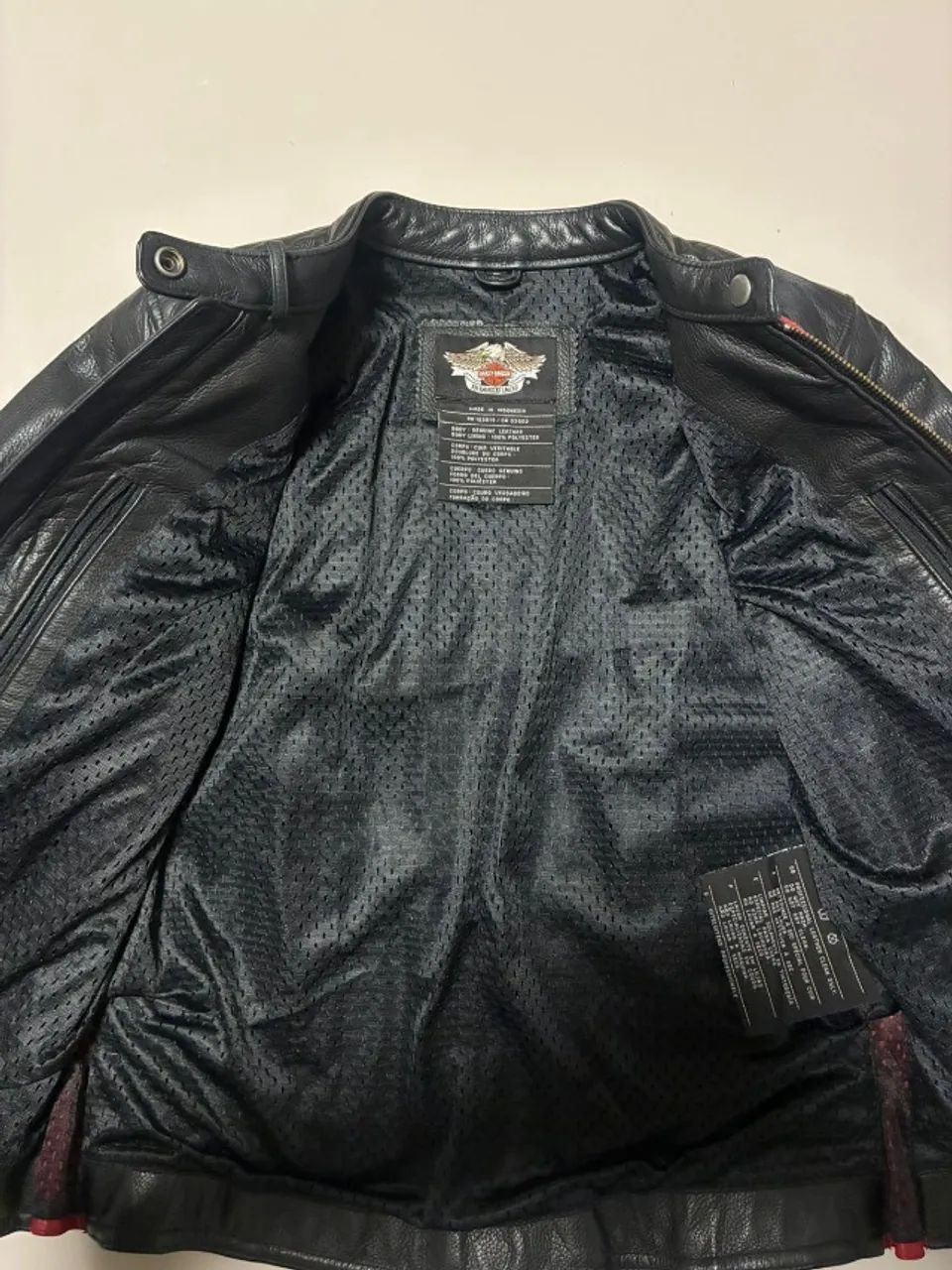 Jaqueta de couro Harley Davidson  - Foto 4