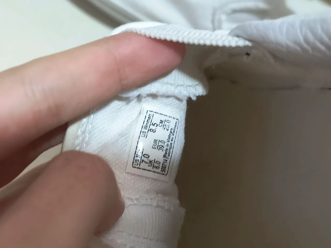 Tênis vans slip-on branco  - Foto 5