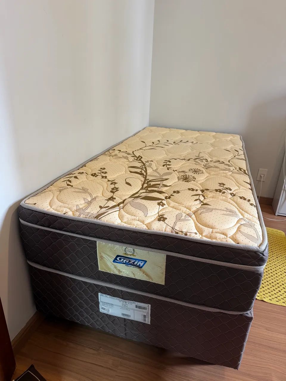 Cama BOX de solteiro (com colchão) - Foto 2