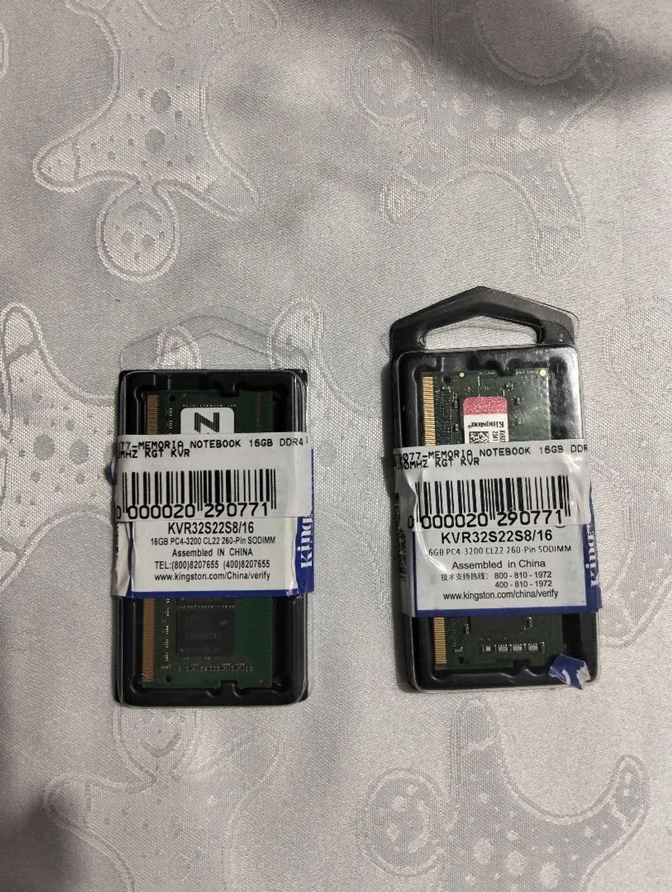 MEMÓRIA RAM DDR4 NOTEBOOK 