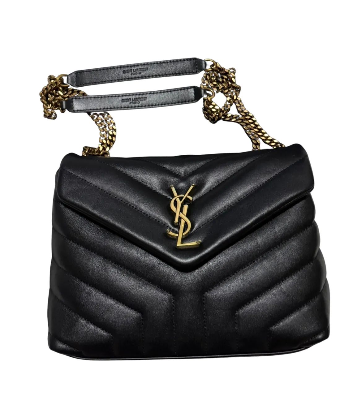 Bolsa YSL 100% couro 