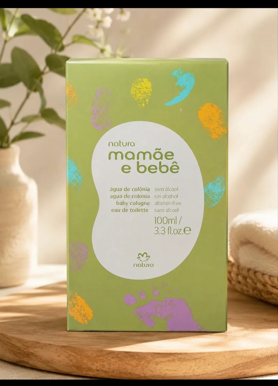 Colônia natura mamãe bebê 