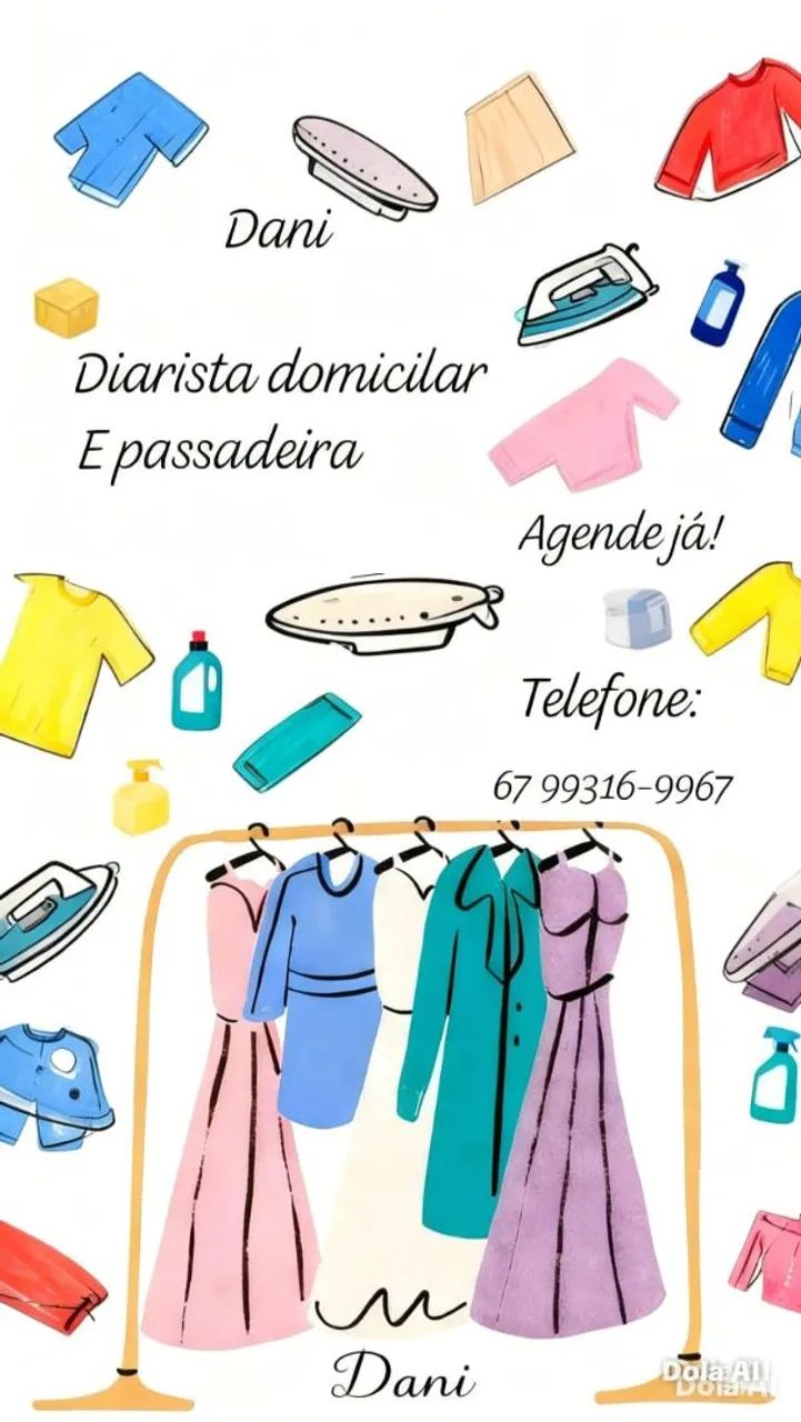 Passadeira e diarista 