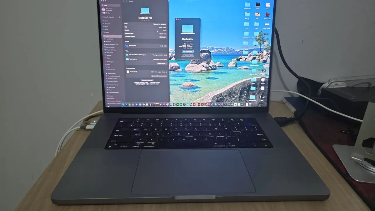 MacBook Pro 16" 2021 ? M1 Max Full (32 núcleos GPU) | 32GB | 1TB - Foto 2