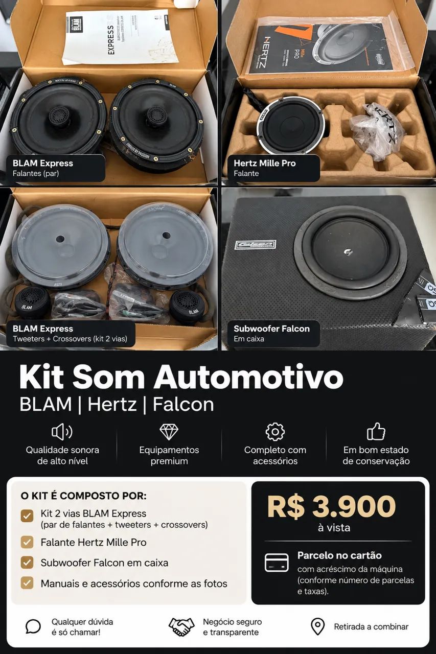 Som High End Marca Blam