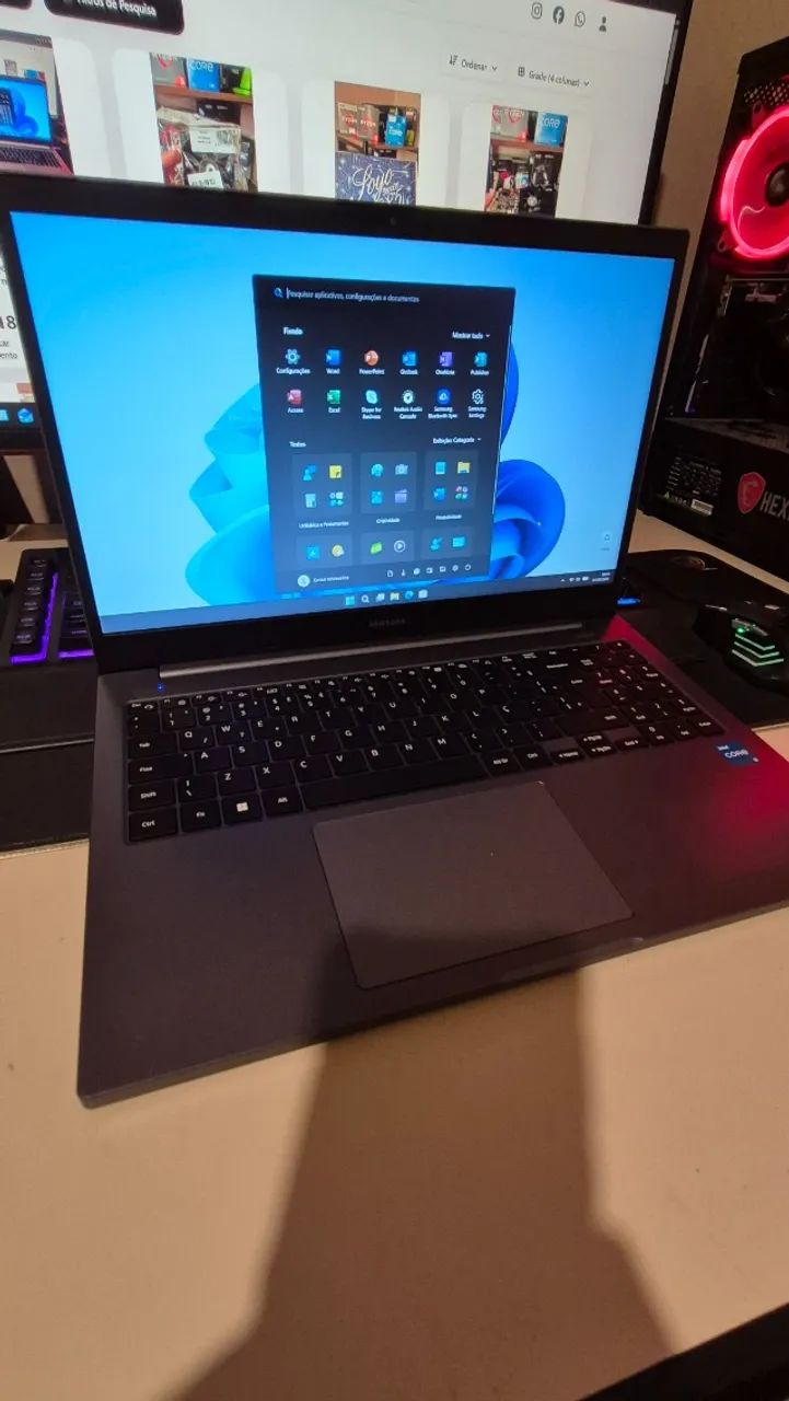 Notebook Samsung Book i3 256GB com garantia e brinde! - Foto 2