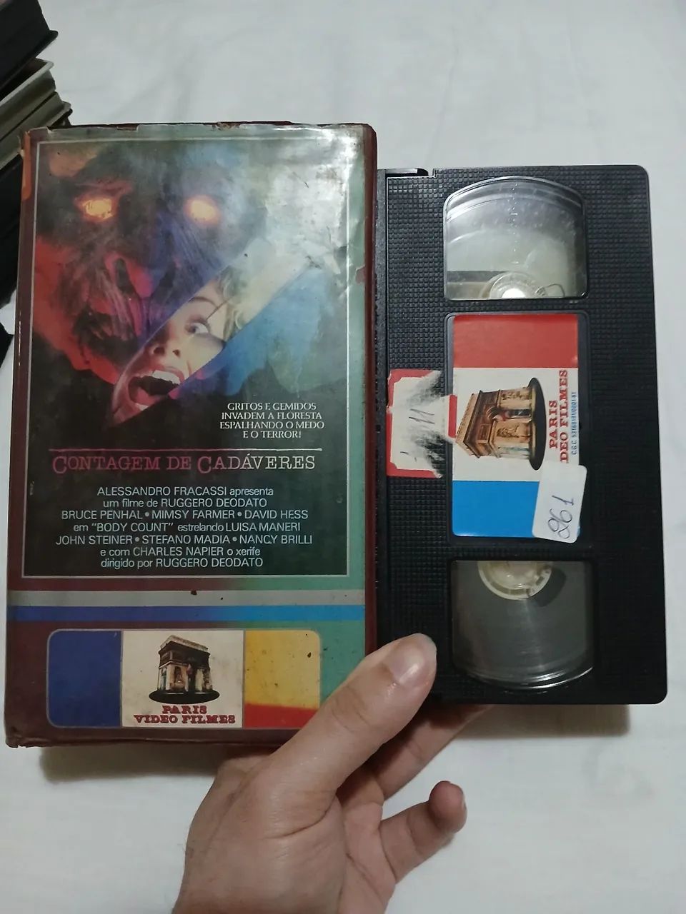 Vhs contagem de cadaveres terror slasher