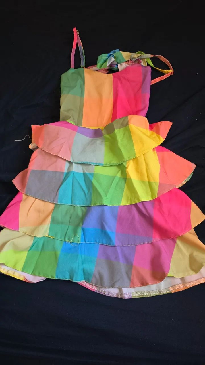 Vestidos e macacão infantil 8 anos - Foto 2