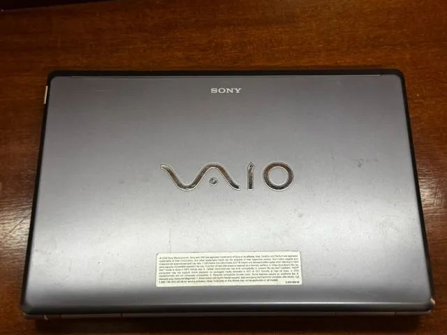 NOTEBOOK VAIO FW 180 J 17" PARA TIRAR PEÇAS - Foto 2