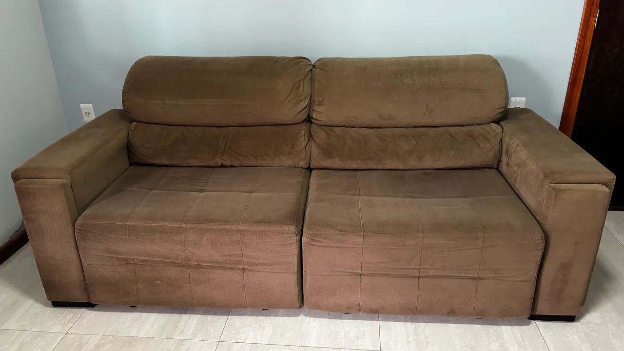 Vendo sofá retrátil e reclinável - Foto 3