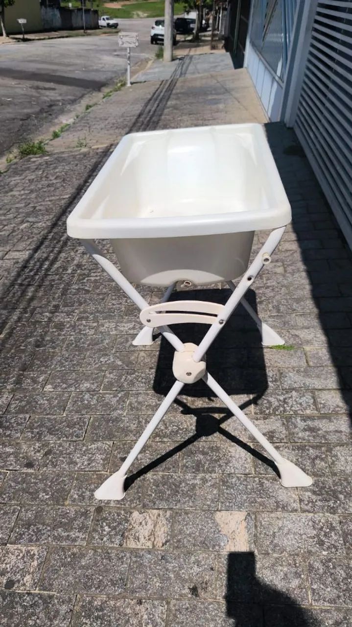 Banheira para bebê - com suporte - Foto 4