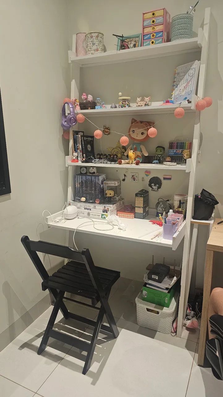 Desk with Shelf