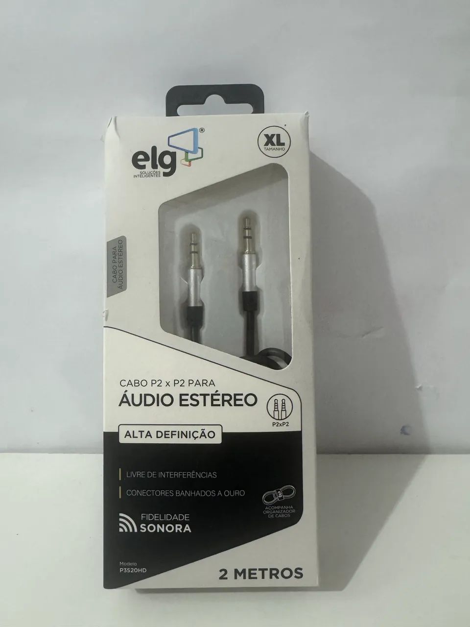 Cabo para áudio estéreo 