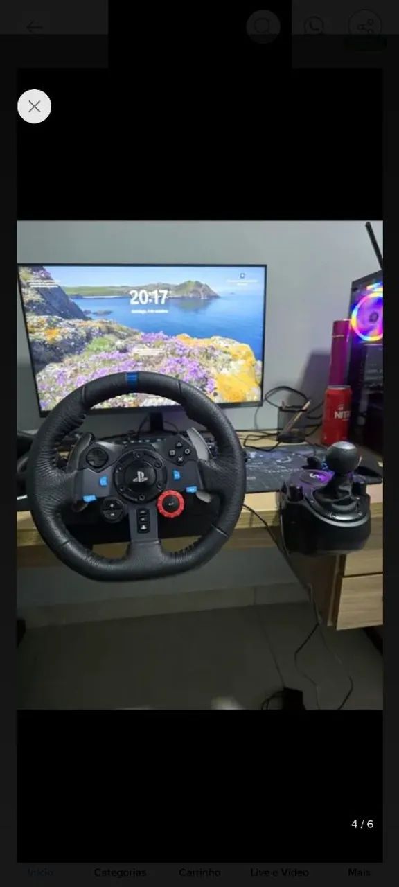 Volante Logitech g29 top - Foto 3