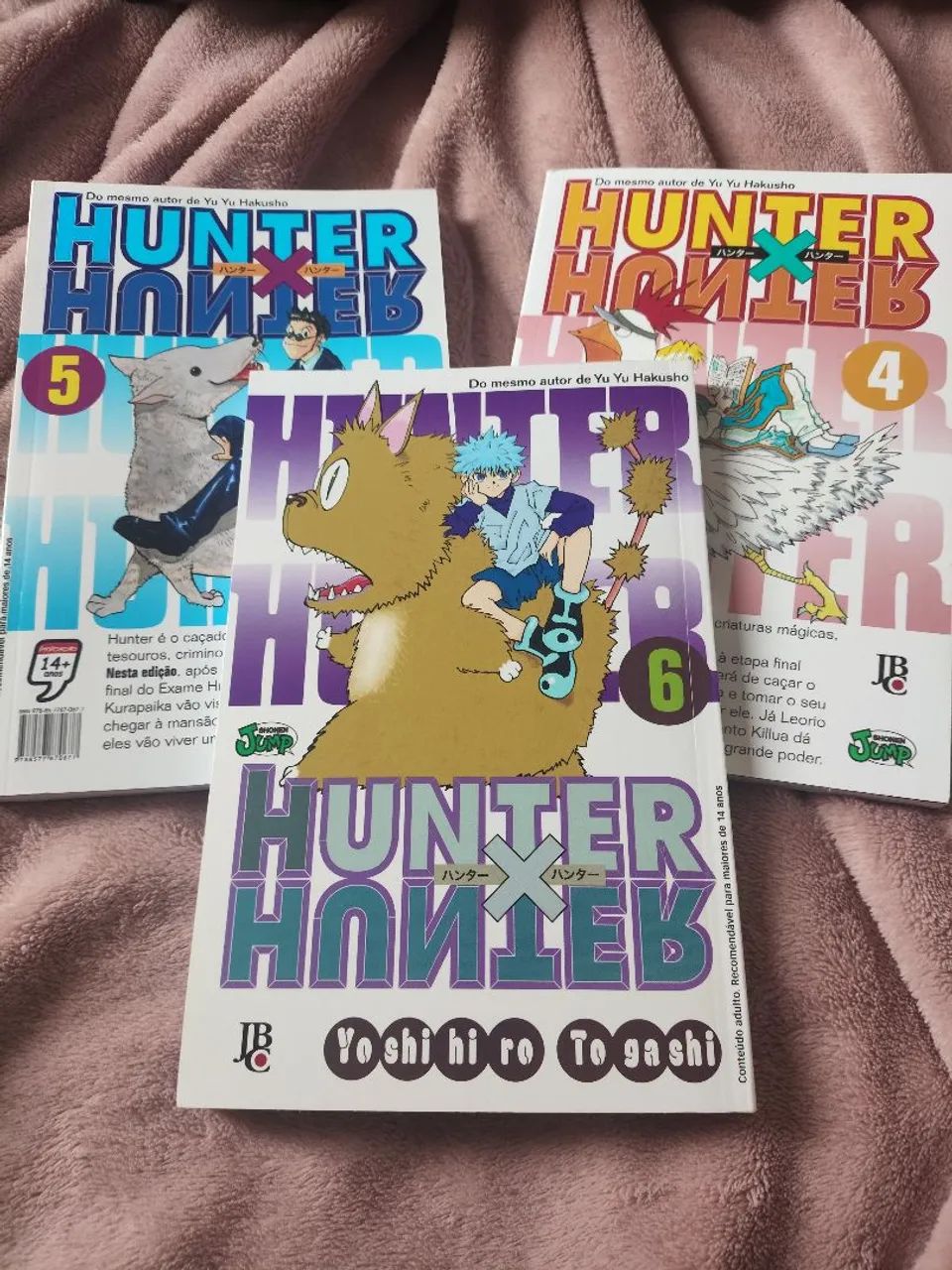 Hunter x Hunter (4, 5 e 6) Manga HQ - Foto 4
