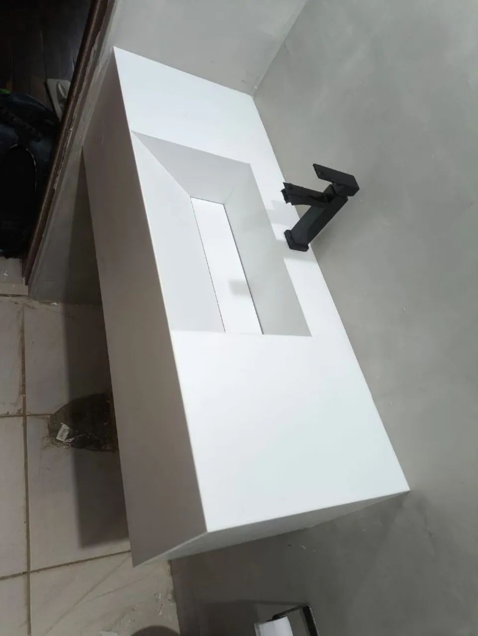 Pias em porcelanato 