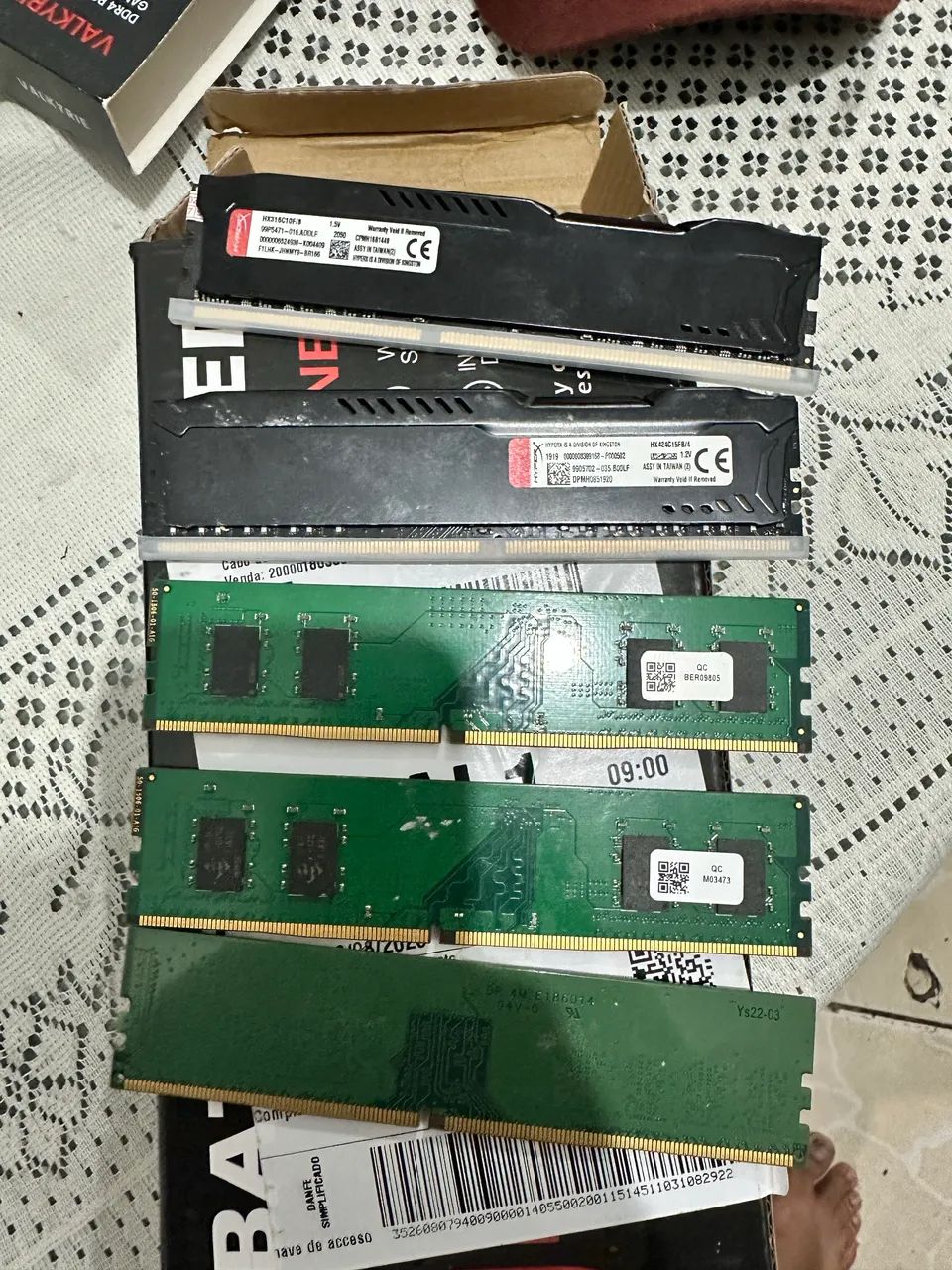 Memória ddr3 1600mhz