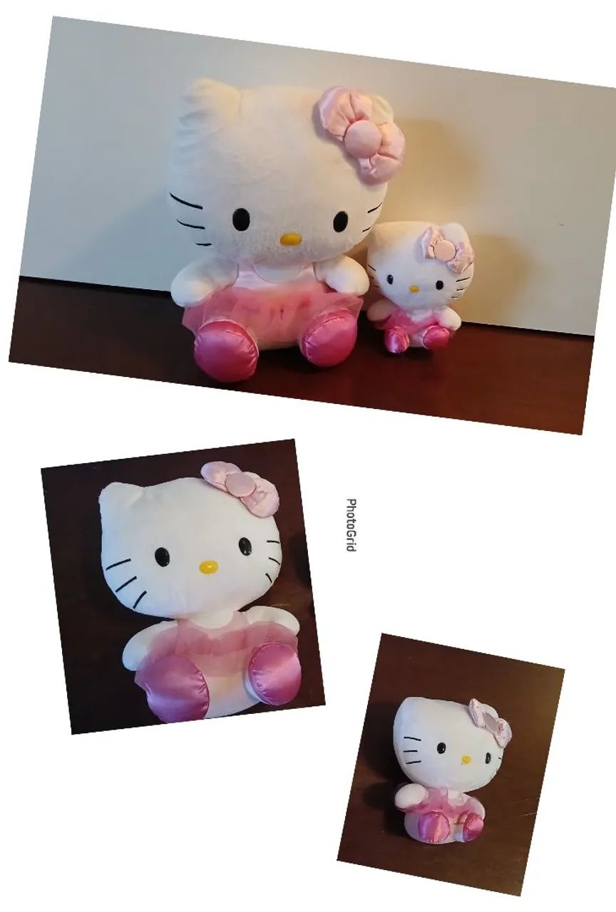 Boneca Hello Kitty Bailarina kit mãe e filha