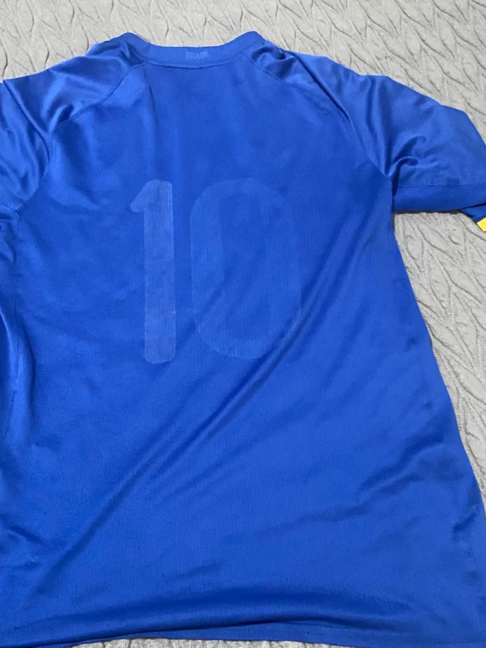 Camisa da seleção brasileira - Brasil - Azul 2008 - Foto 2